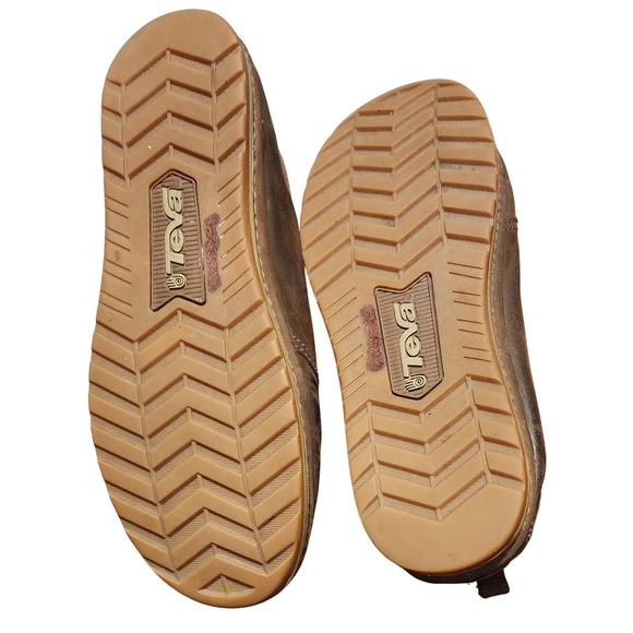 Teva Mens Cedar Canyon Waxed Brown Leather Lace Up Boots Size 12 - Picture 6 of 6